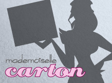 Mademoiselle Carton – création de logo