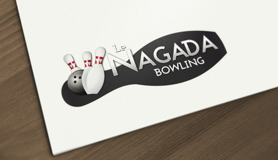 Bowling Le Nagada – création de logo