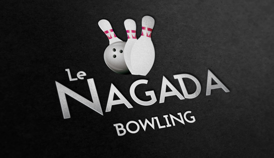 Bowling Le Nagada – création de logo