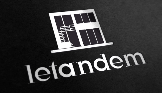 Le Tandem – création de logo