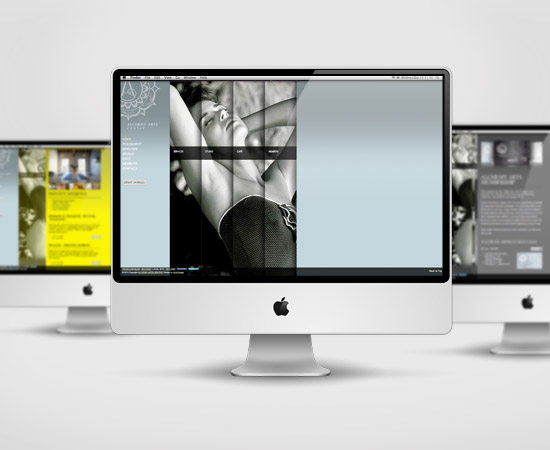 Alchemy Arts Center – création de site internet catalogue en ligne