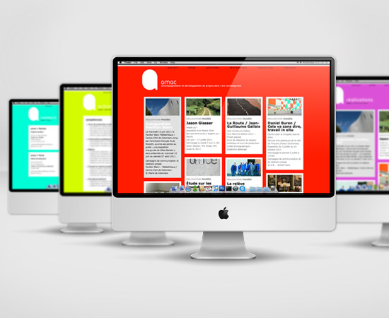 AMAC – création de site internet catalogue en ligne