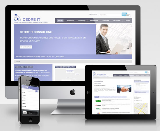 Cèdre IT – création de site internet catalogue en ligne