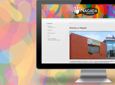 Le Nagada Bowling – création de site internet vitrine