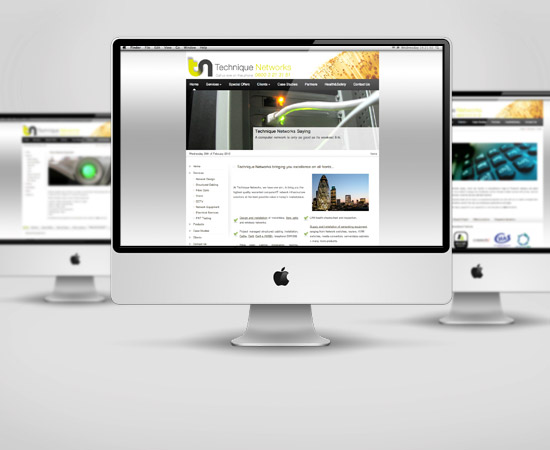 Technique Networks – création de site internet vitrine