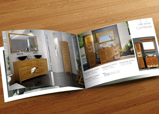 Zen & Nature – réalisation de brochures & catalogues