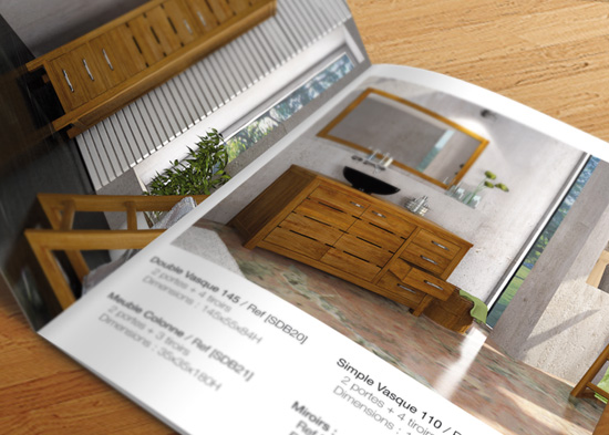 Zen & Nature – réalisation de brochures & catalogues