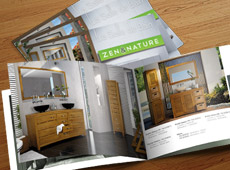 Zen & Nature – réalisation de brochures & catalogues
